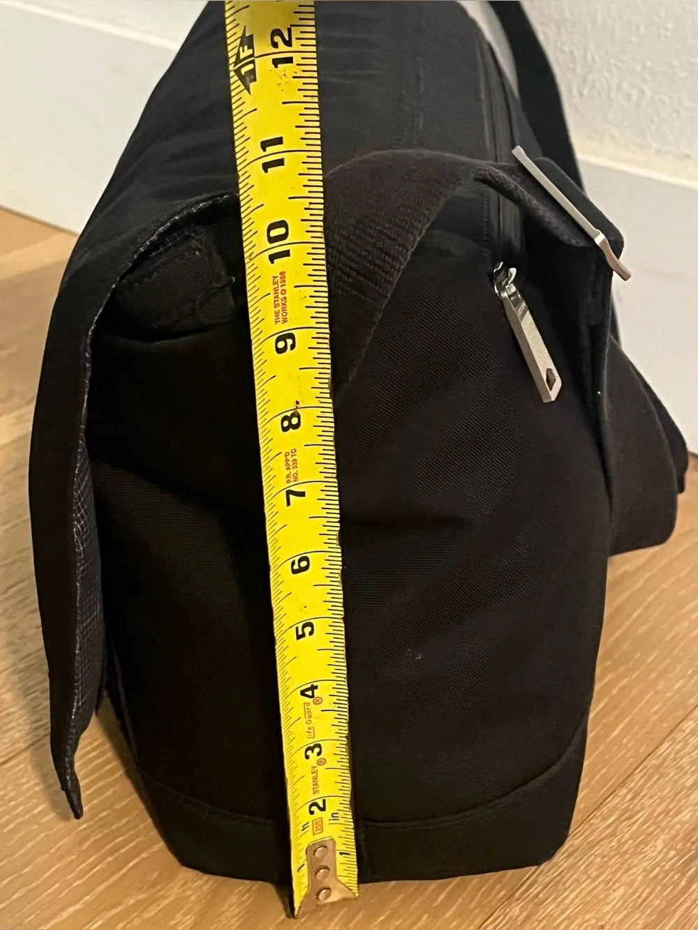 Jack Spade Warren Street Cordura Nylon Messenger Bag | Black | Men’s Work Bag